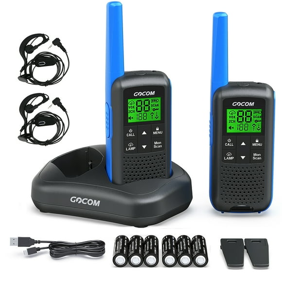 GOCOM DMR Radio-Long Range Walkie Talkies,Digital & Analog Handheld 2 Way Radio Apply to Business Adults Construction Warehouse Worker Industrials Factory Heavy Duty Docks GD100 Black 6Pack GOCOM DMR Radio-Long Range Walkie Talkies,Digital & Analog Handheld 2 Way Radio Apply to Business Adults Construction Warehouse Worker Industrials Factory Heavy Duty Docks GD100 Black 6Pack